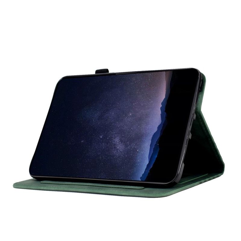 Läderskal Fodral Samsung Galaxy Tab S11 Mockakanteffekt