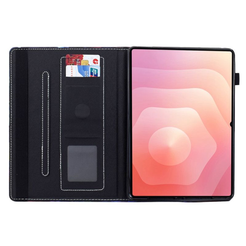 Läderskal Fodral Samsung Galaxy Tab S11 Tigern