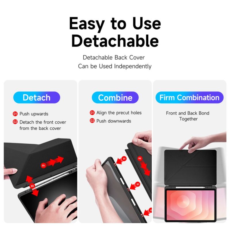 Samsung Galaxy Tab S11 Origamistativ Med Pekpennahållare