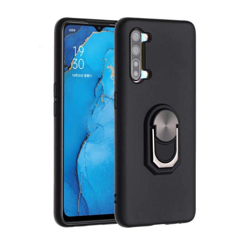Skal Oppo Find X2 Lite Svart Metalliserat Ringstöd
