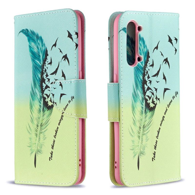 Skyddsfodral Oppo Find X2 Lite Lär Dig Att Flyga Fjäder