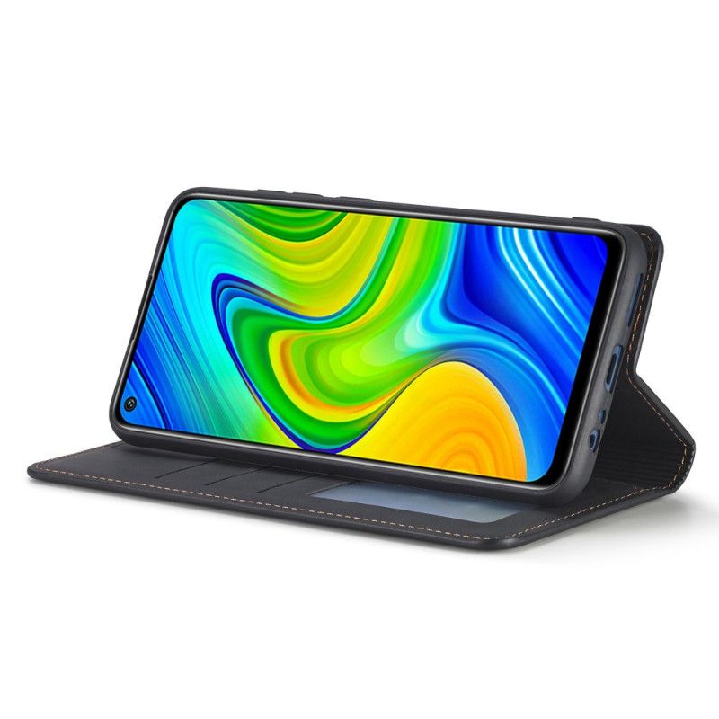 Folio-fodral för Xiaomi Redmi Note 9 Svart Forwenw Lädereffekt