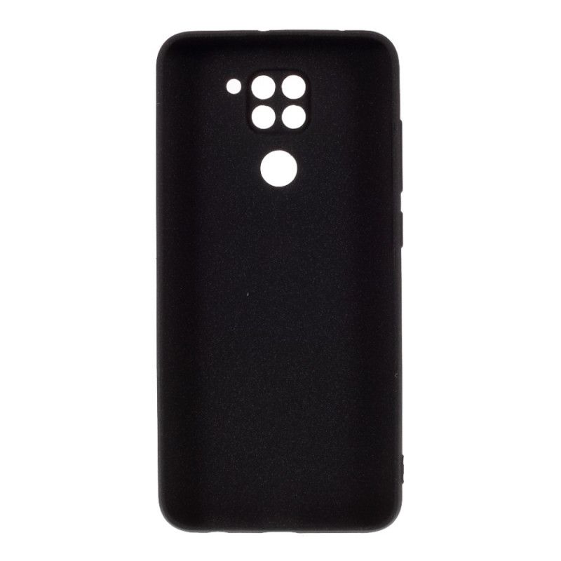Skal för Xiaomi Redmi Note 9 Svart Matt Glitter