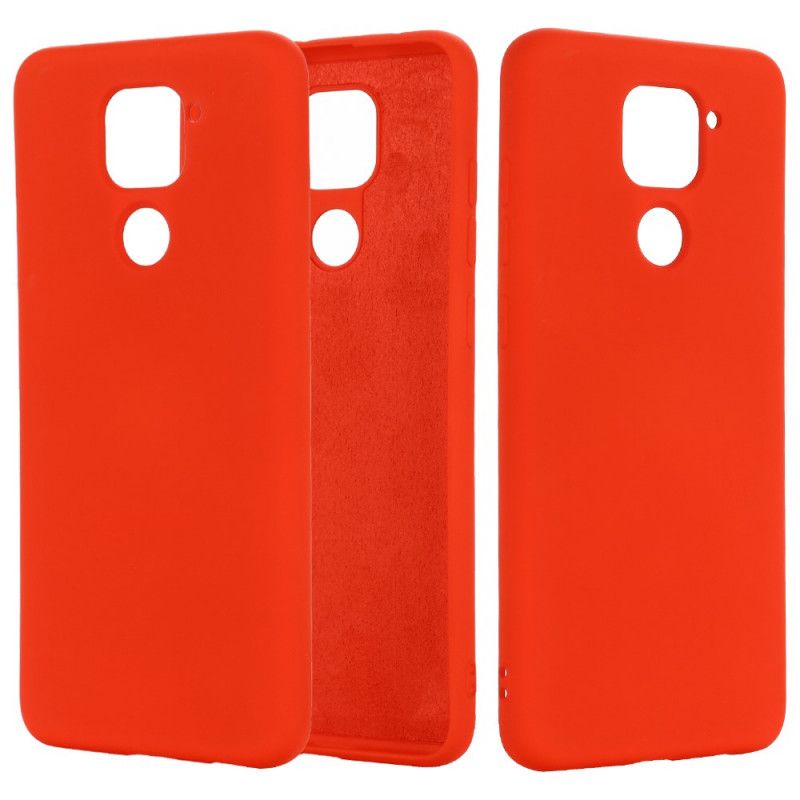 Skal Xiaomi Redmi Note 9 Svart Flytande Silikon Design