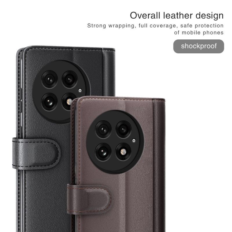 Fodral Oneplus 13 Läder