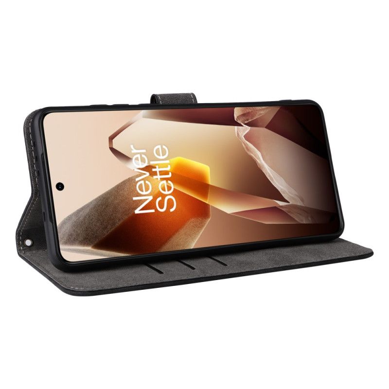 Fodral Oneplus 13 Mockaeffekt Med Rfid-skydd