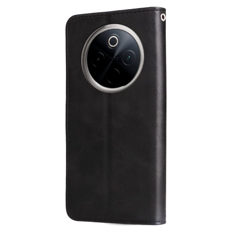 Läderfodral Oneplus 13 Telefonfodral Framficka