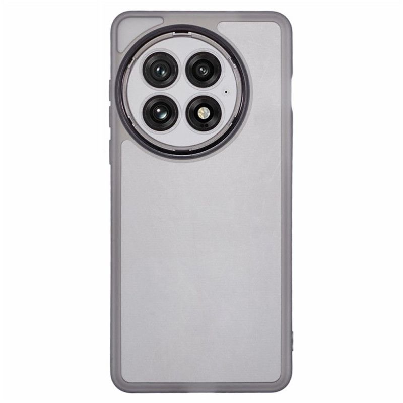 Skal Oneplus 13 2-i-1 Tonat Genomskinligt Skärmskydd Med Härdat Glas