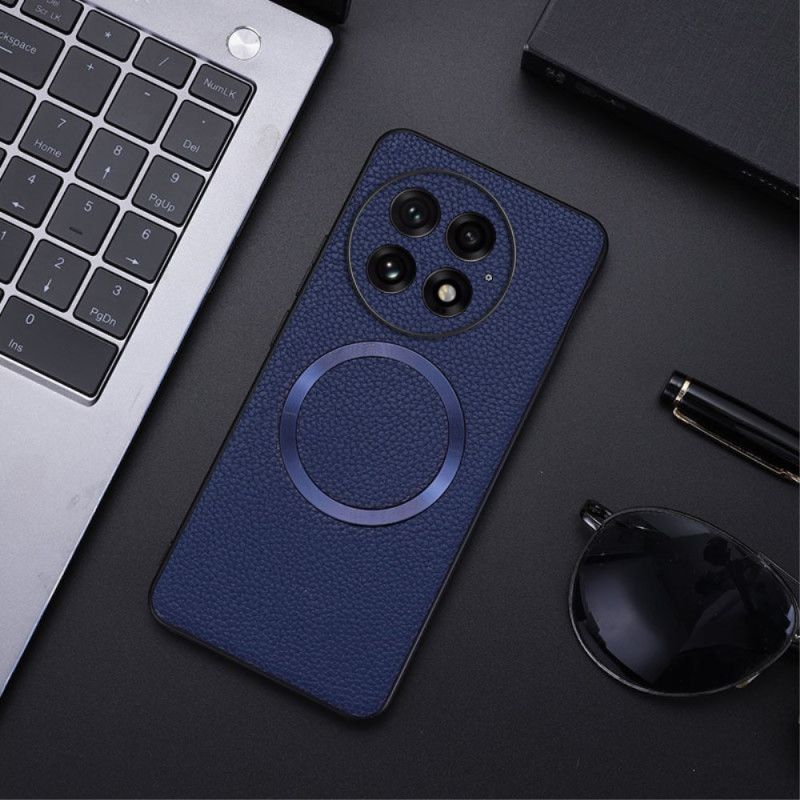 Skal Oneplus 13 Texturerat Konstläder Kompatibel Med Magsafe