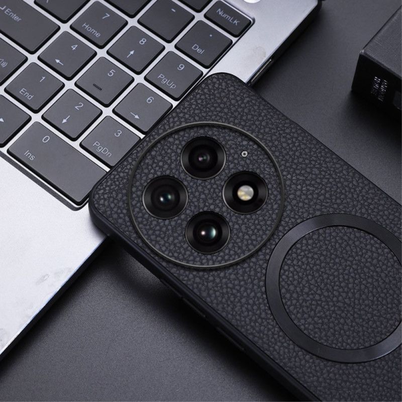 Skal Oneplus 13 Texturerat Konstläder Kompatibel Med Magsafe