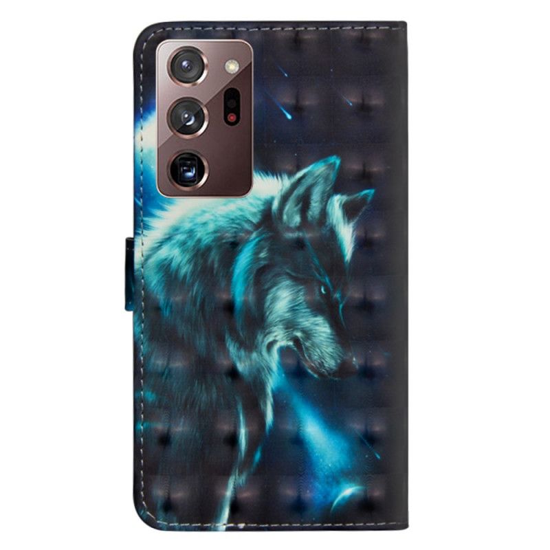 Fodral för Samsung Galaxy Note 20 Ultra Majestätisk Varg