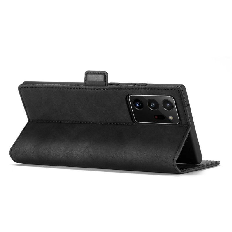Folio-fodral Samsung Galaxy Note 20 Ultra Svart Lc.Imeeke Lädereffekt