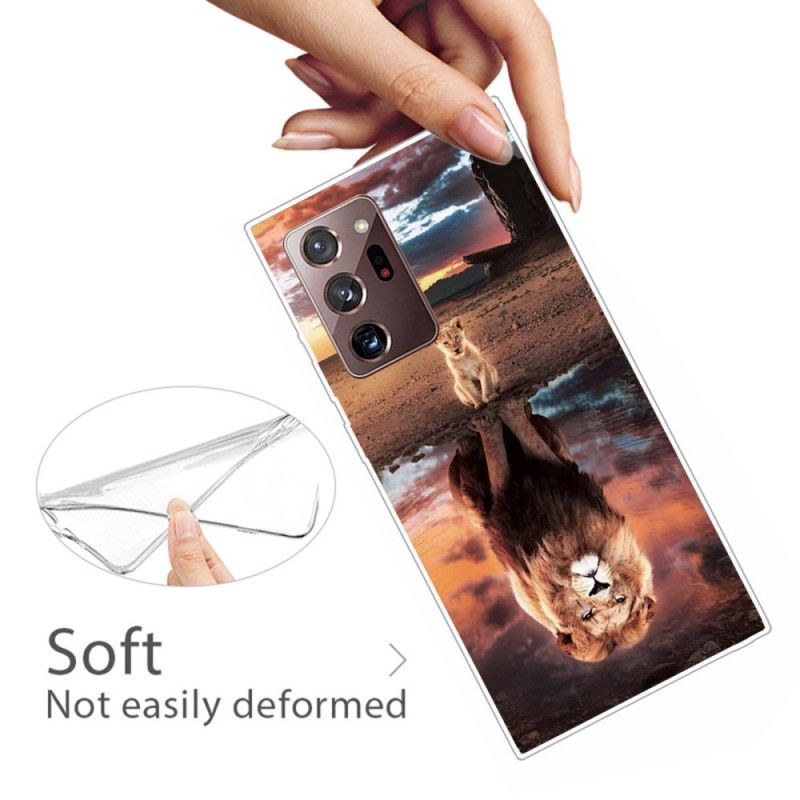 Skal Samsung Galaxy Note 20 Ultra Lejonunge Dröm