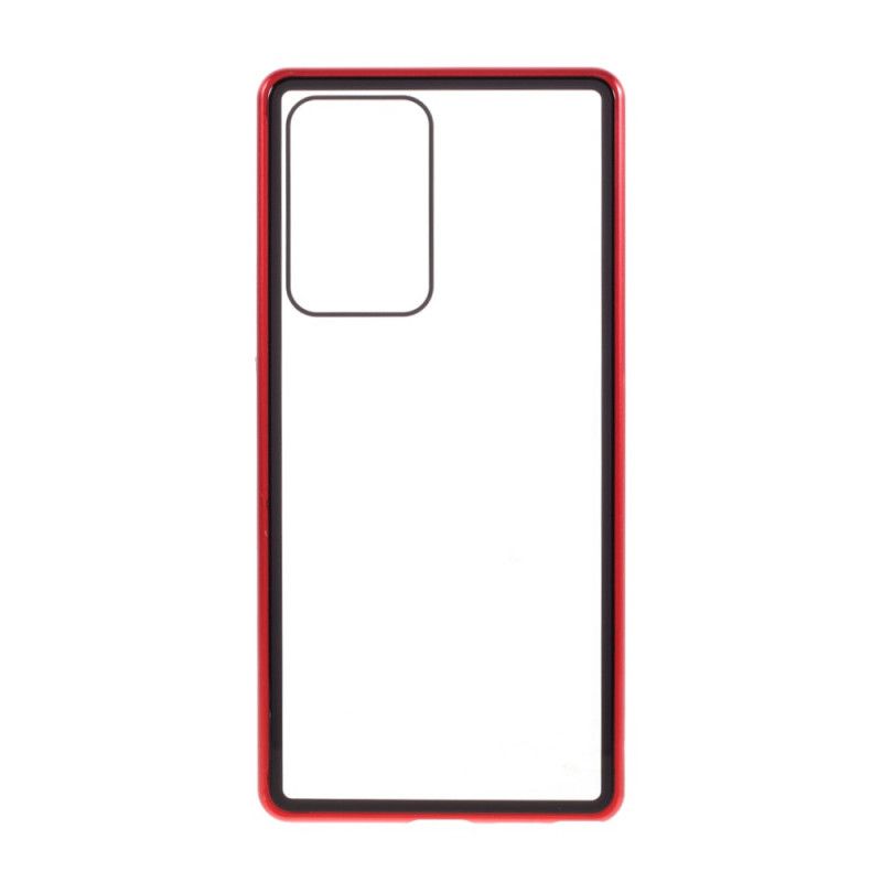 Skal Samsung Galaxy Note 20 Ultra Svart Härdat Glas Bak Och Kanter
