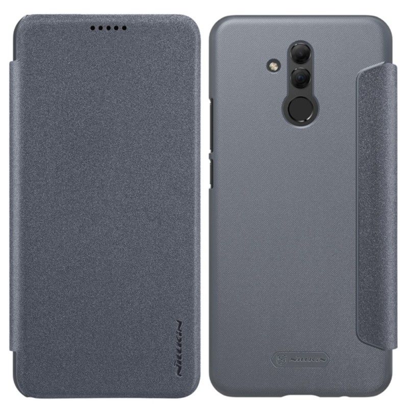 Folio-fodral Huawei Mate 20 Lite Svart Nillkin