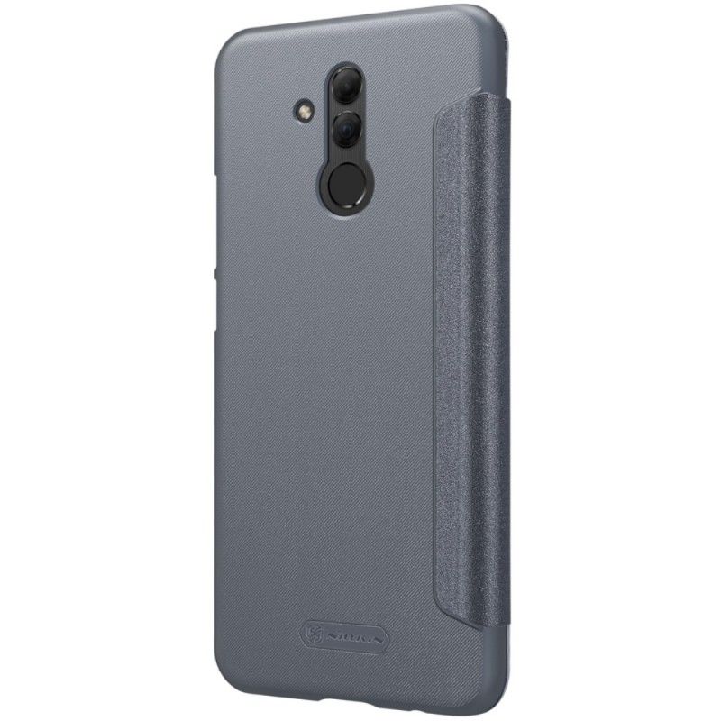 Folio-fodral Huawei Mate 20 Lite Svart Nillkin
