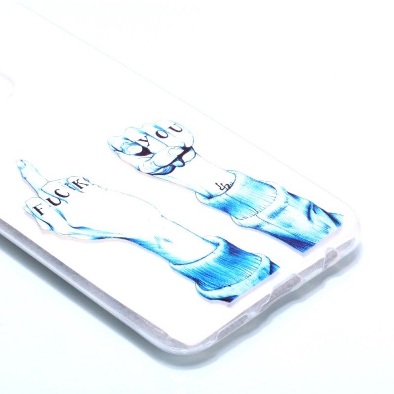 Skal för Huawei Mate 20 Lite Långfinger