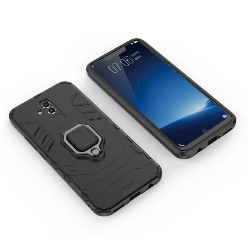 Skal för Huawei Mate 20 Lite Svart Resistent Ring