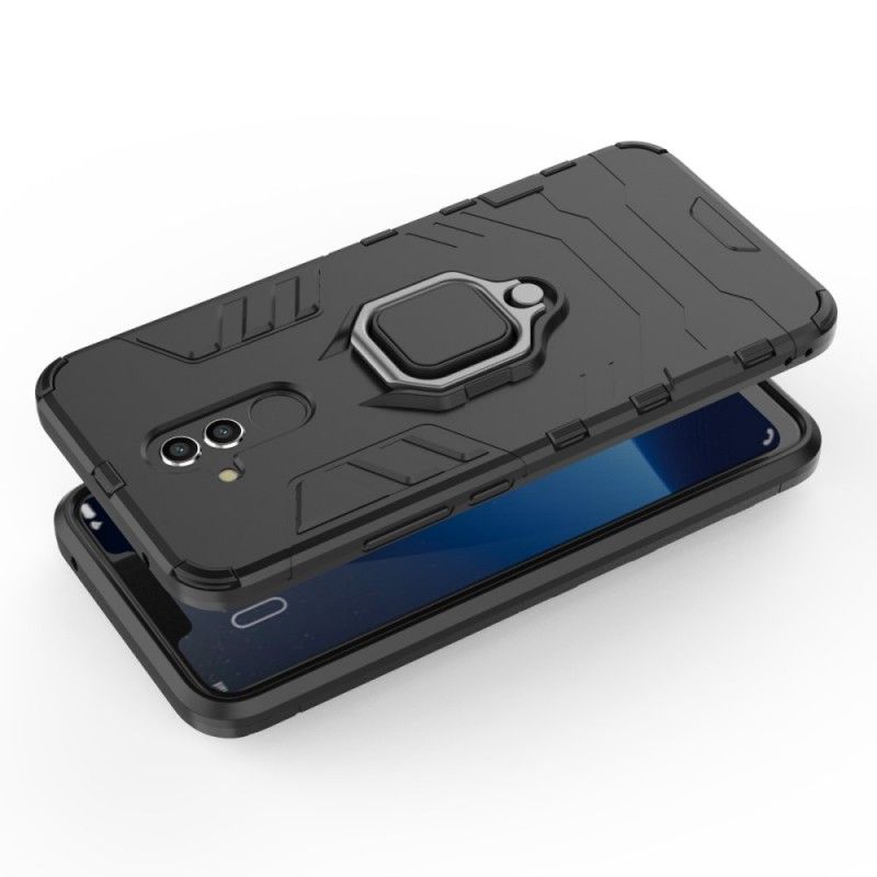 Skal för Huawei Mate 20 Lite Svart Resistent Ring