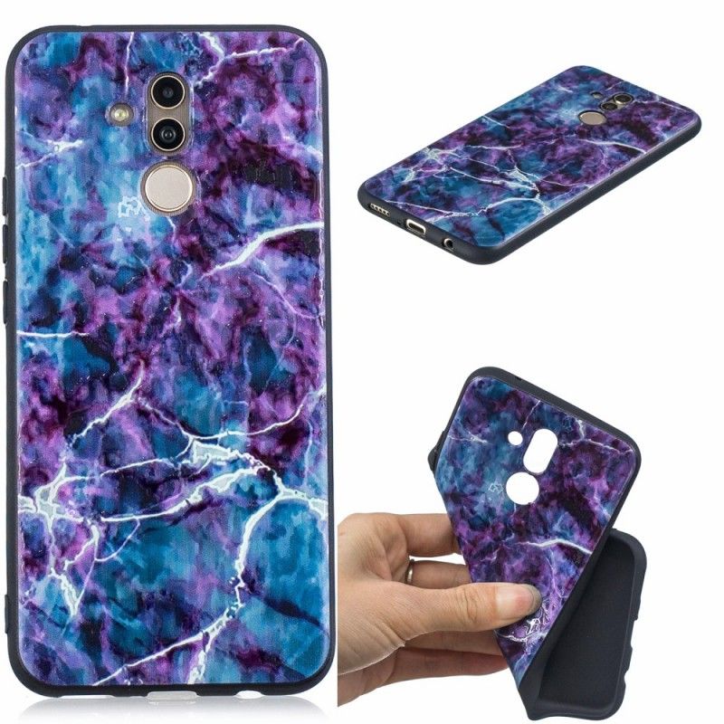 Skal Huawei Mate 20 Lite Lila Marmor