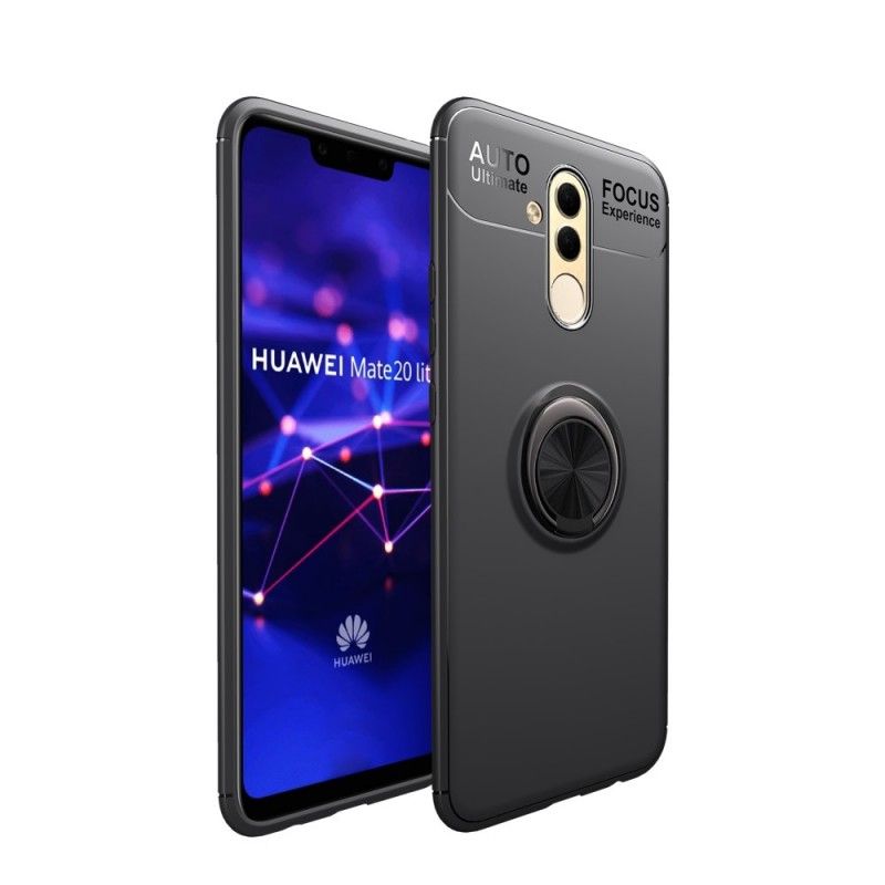 Skal Huawei Mate 20 Lite Svart Roterande Ring