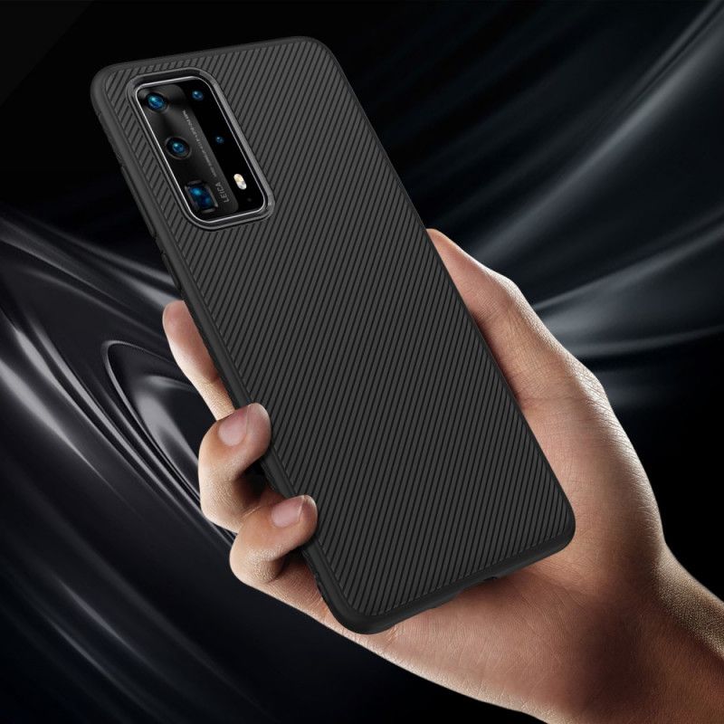 Skal för Huawei P40 Mörkblå Twill Series Jazz