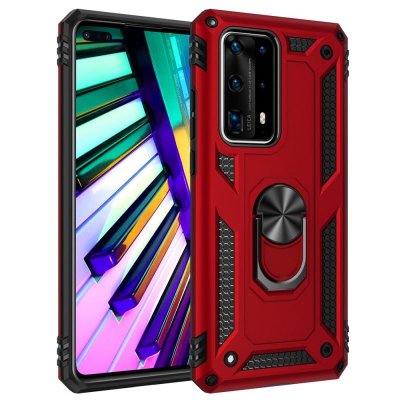 Skal för Huawei P40 Rött Premiumring