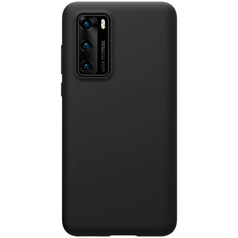 Skal för Huawei P40 Svart Nillkin Flex Ren Serie