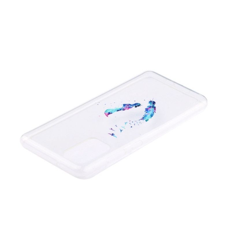 Skal Huawei P40 Genomskinliga Fjädrar
