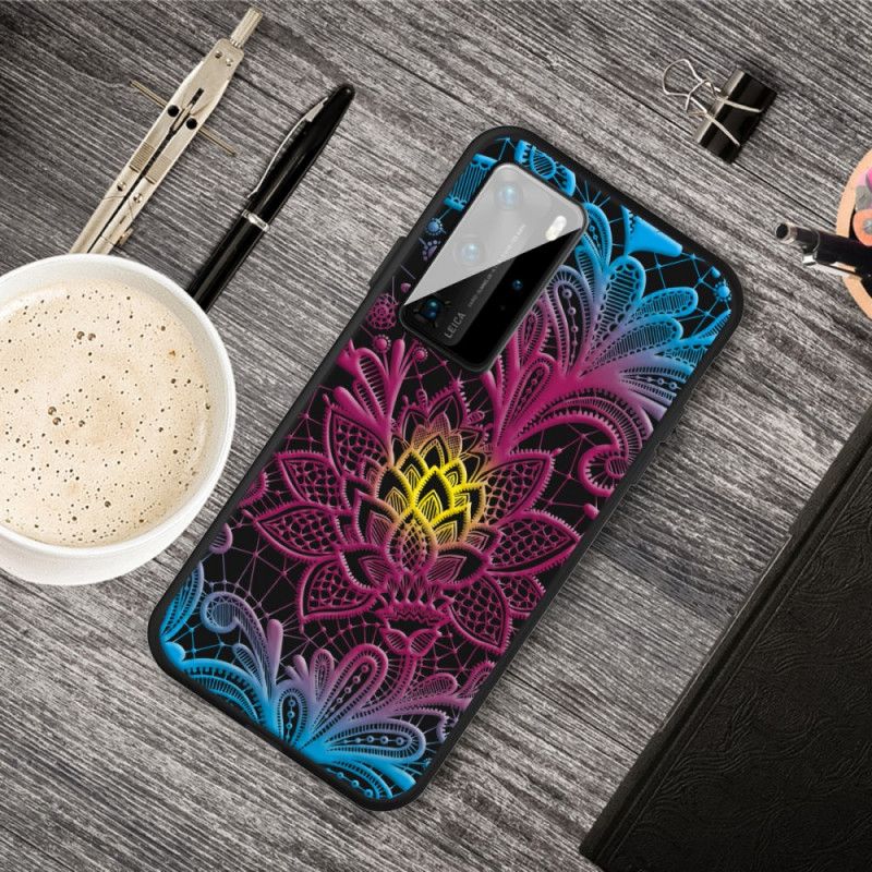 Skal Huawei P40 Mobilskal Mästerlig Blomma