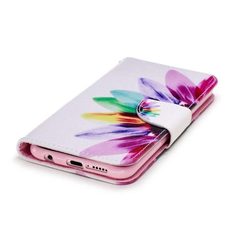 Fodral Huawei P20 Lite Akvarellblomma