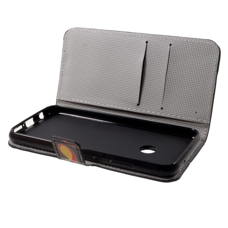Läderfodral Huawei P20 Lite Mobilskal Galaxdesign
