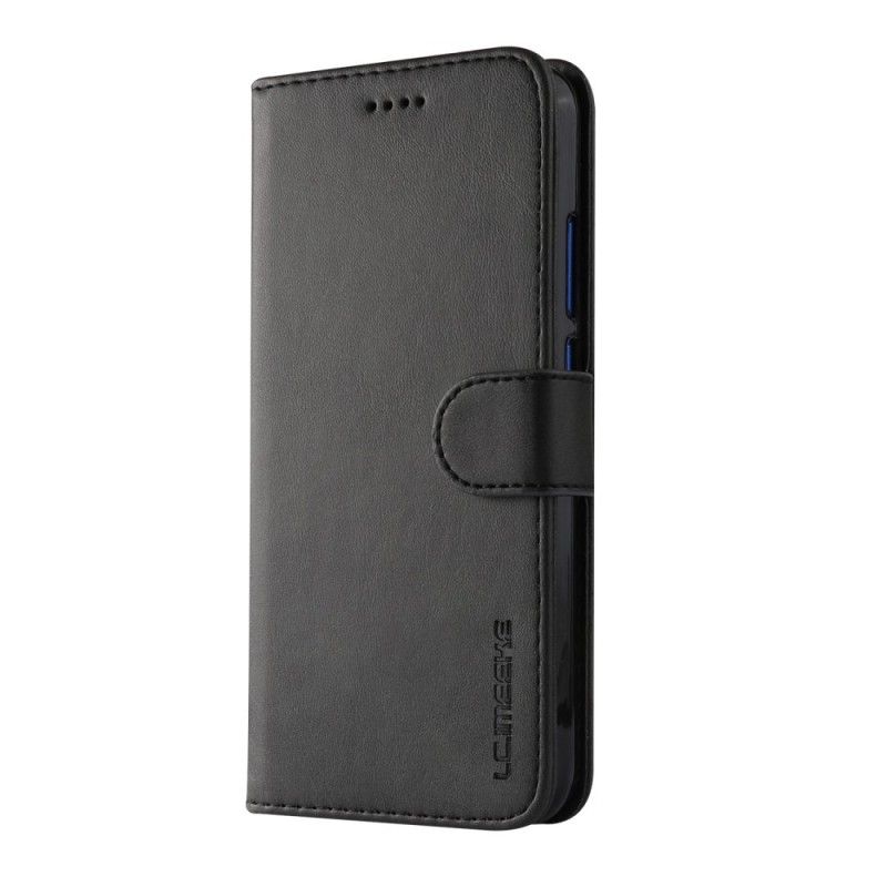 Läderfodral Huawei P20 Lite Svart Mobilskal Lc.Imeeke Lädereffekt