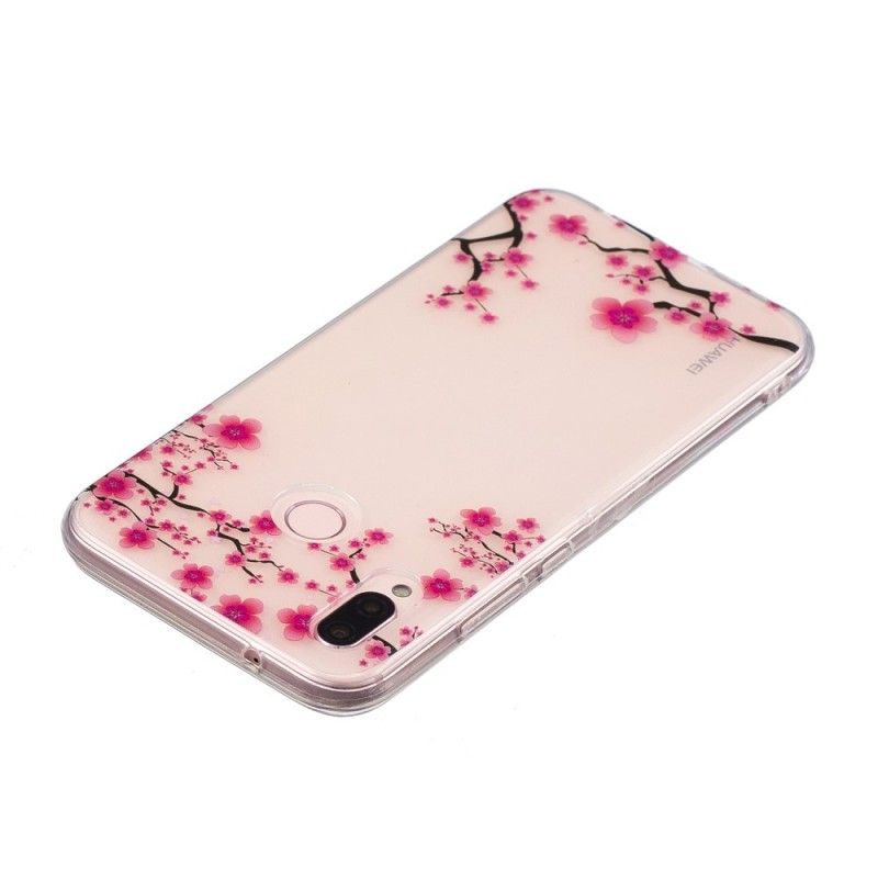 Skal Huawei P20 Lite Transparent Blommande Träd