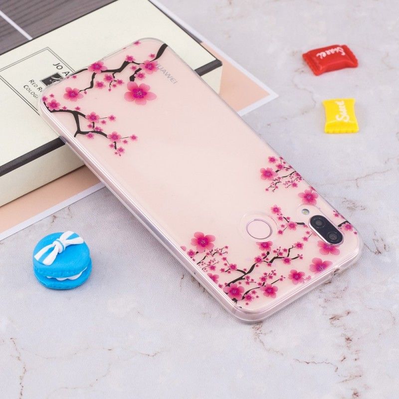 Skal Huawei P20 Lite Transparent Blommande Träd