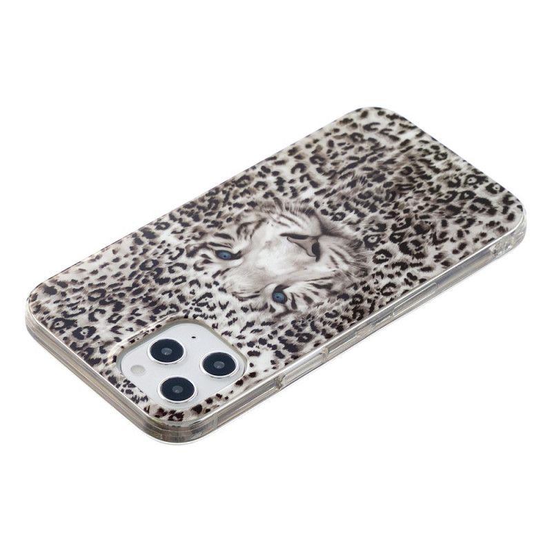 Skal för iPhone 12 Pro Max Fluorescerande Leopard