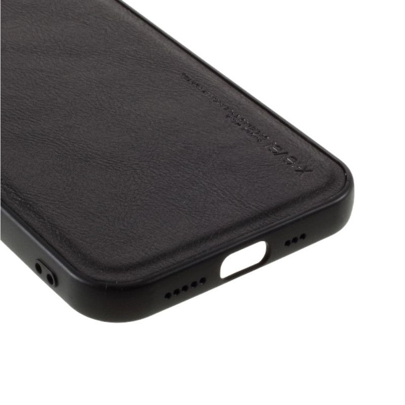 Skal iPhone 12 Pro Max Svart Vintage-Serie X-Nivå