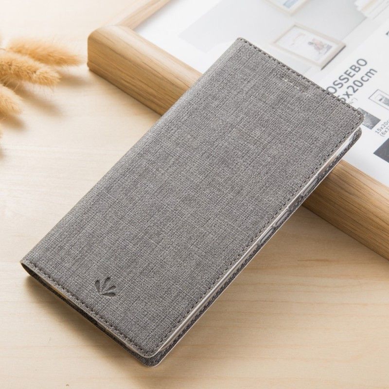 Folio-fodral Sony Xperia XZ3 Gyllene Mobilskal Strukturerad