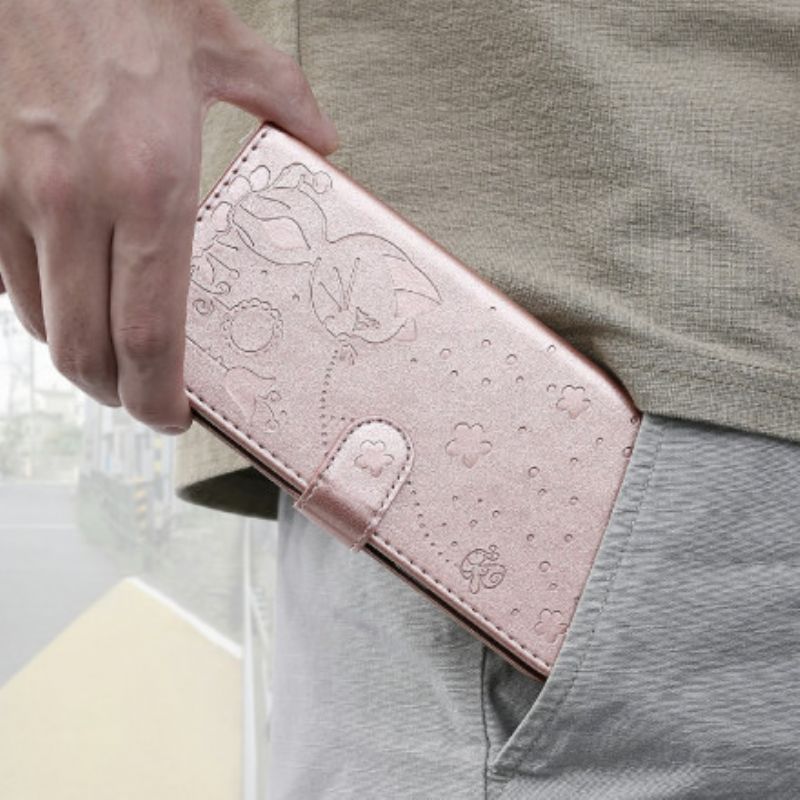 Fodral Oppo A54 5g / A74 5g Cat And Bee Thong