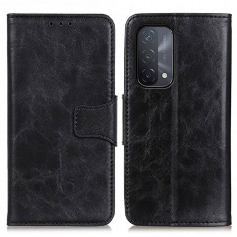 Fodral Oppo A54 5g / A74 5g Split Läder Vändbart Spänne