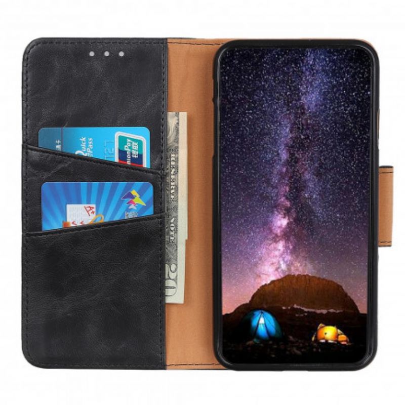 Fodral Oppo A54 5g / A74 5g Split Läder Vändbart Spänne