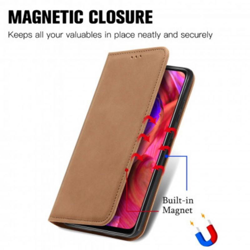 Folio-fodral Oppo A54 5g / A74 5g Skin-touch