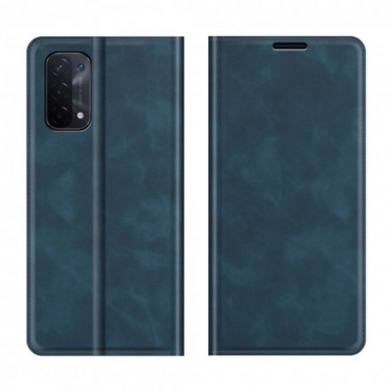 Folio-fodral Oppo A54 5g / A74 5g Telefonfodral Skin-touch