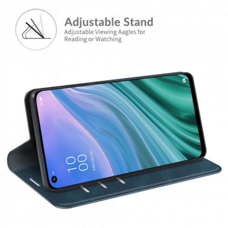 Folio-fodral Oppo A54 5g / A74 5g Telefonfodral Skin-touch