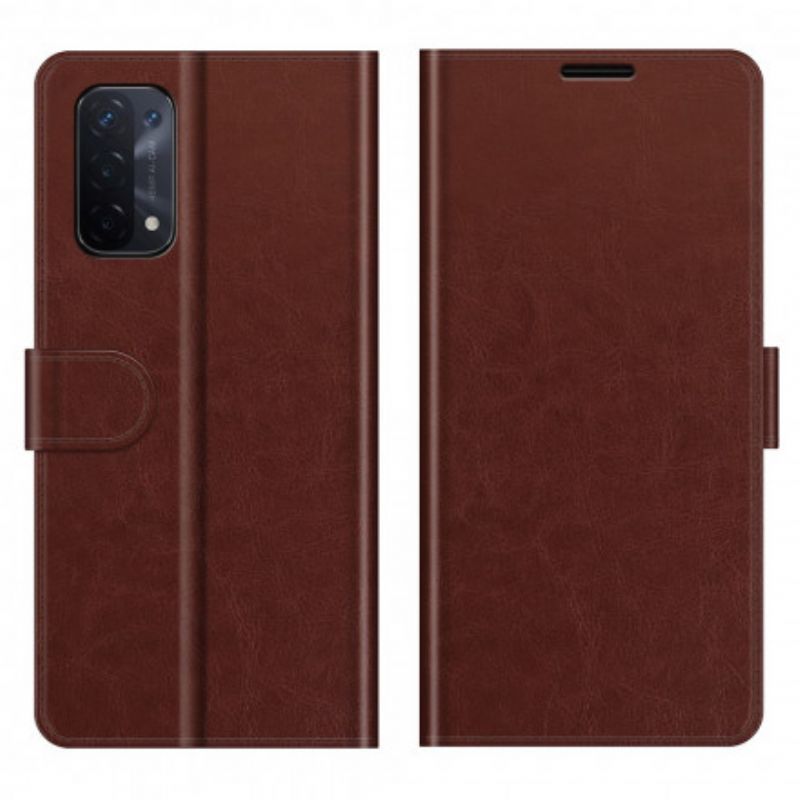Läderskal Fodral Oppo A54 5g / A74 5g Faux Leather Ultra