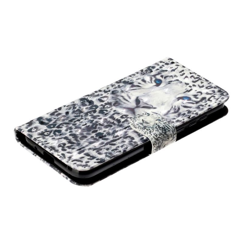 Fodral Huawei Y5p Tigerlätta Fläckar Med Rem