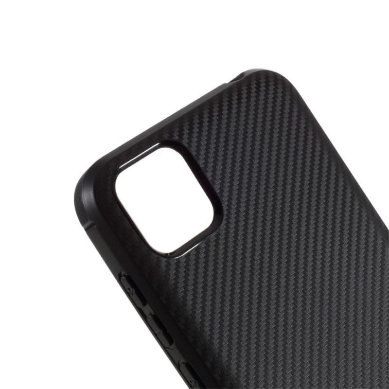 Skal Huawei Y5p Svart Enda Flexibel Kolfiber