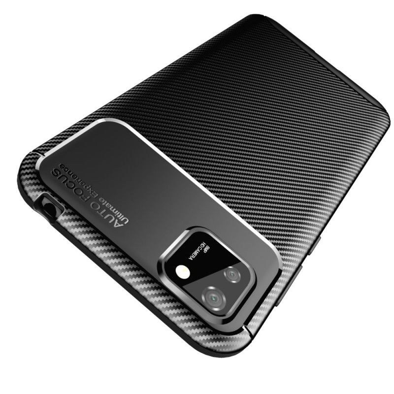 Skal Huawei Y5p Svart Flexibel Kolfiber