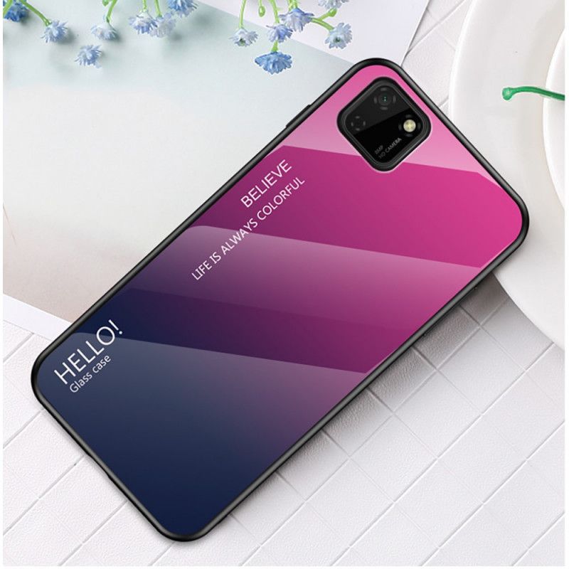Skal Huawei Y5p Svart Hej Härdat Glas
