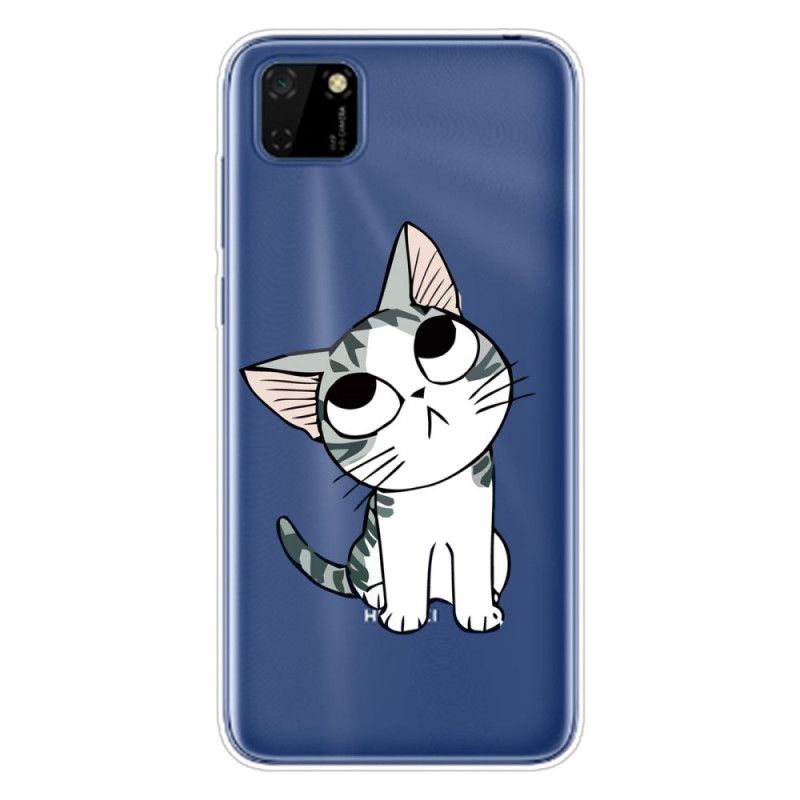 Skal Huawei Y5p Svart Titta På Katterna